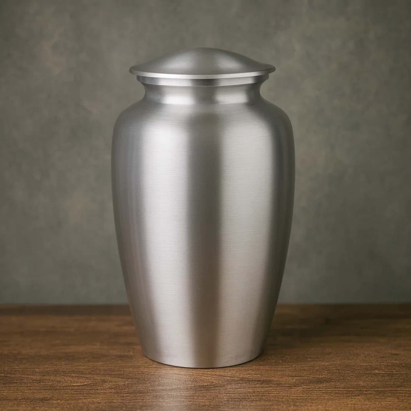 Timeless Brushed Alloy - Adult Cremation Urn