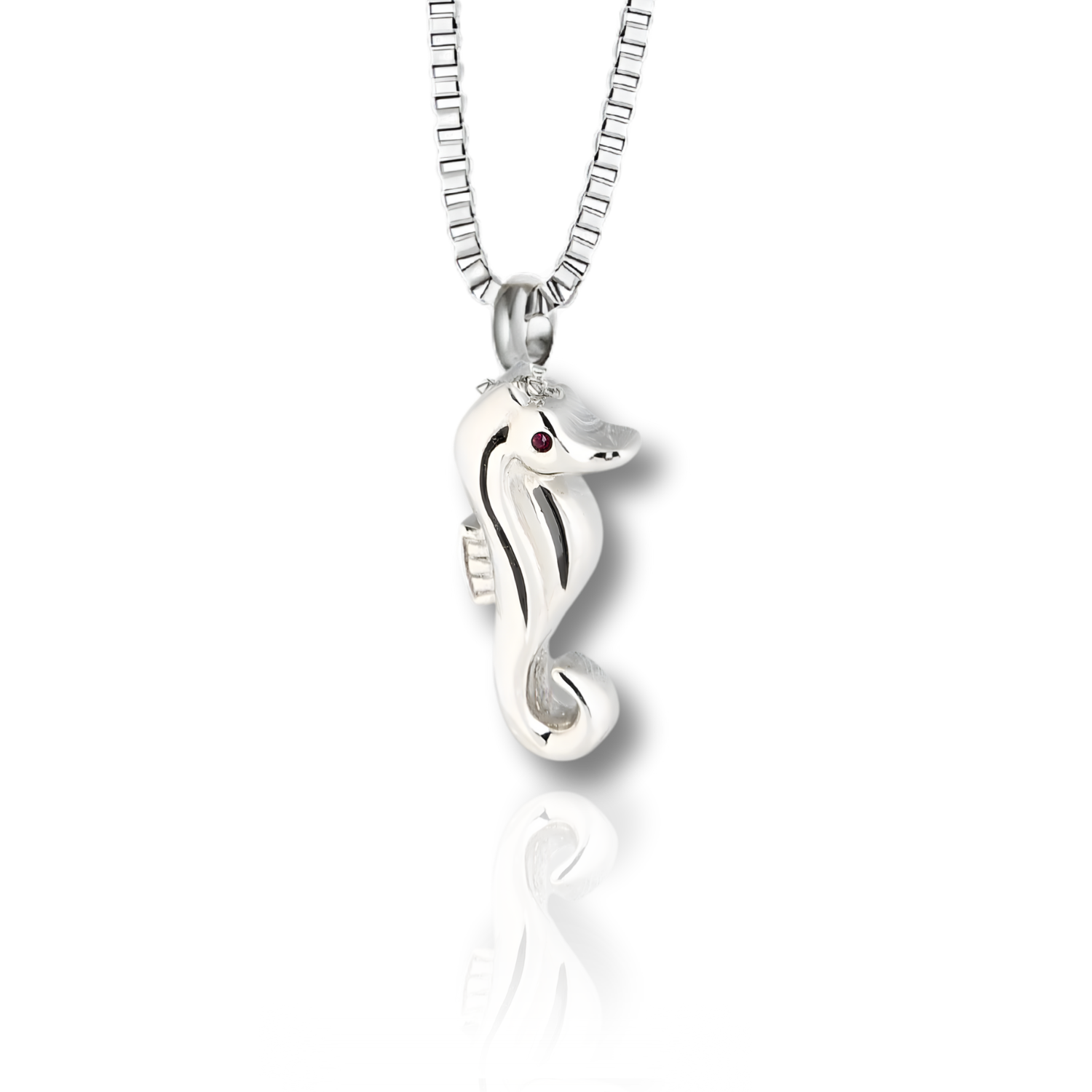Seahorse Pendant - Cremation Necklace
