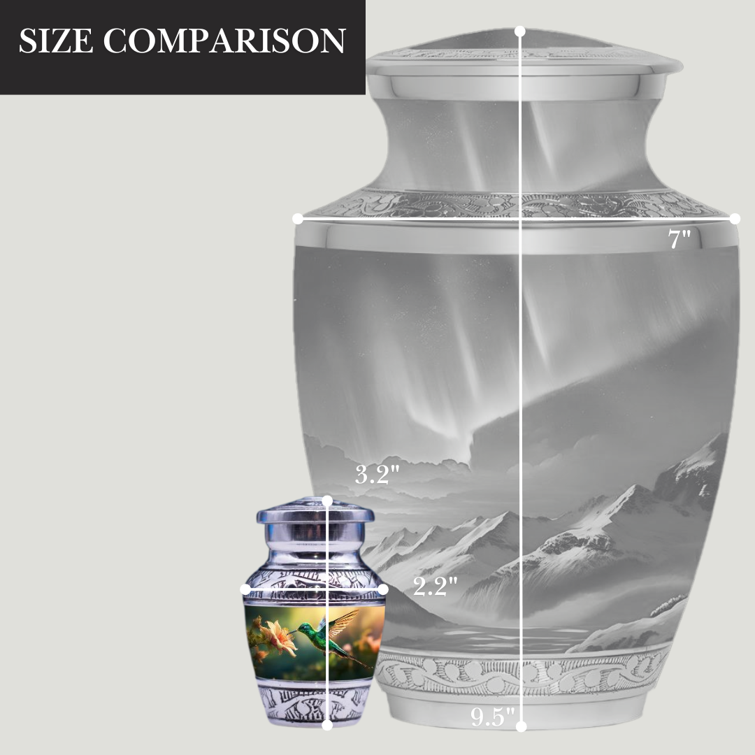 Hummingbird - Green - Keepsake Urn