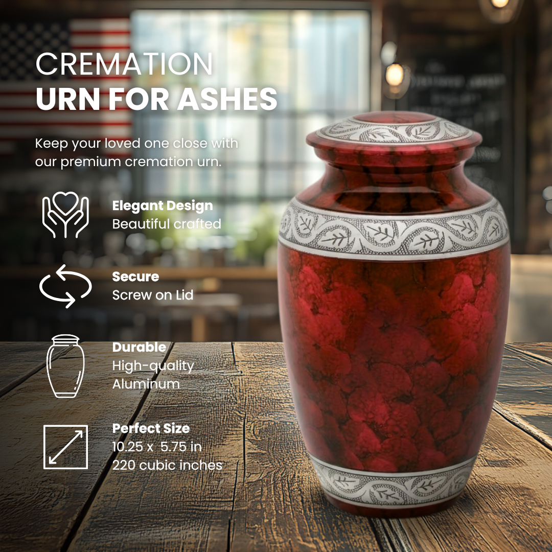 Middleton Royal Red Adult Urn