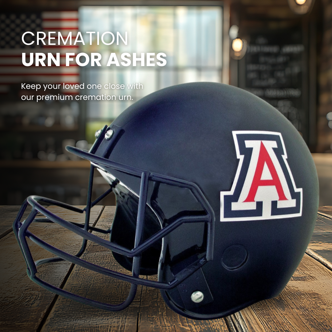 Arizona Football Helmet Urn