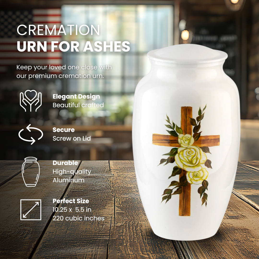 Yellow Rose Cross Adult