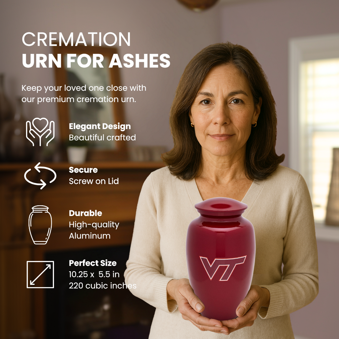Virginia Tech Adult Urn