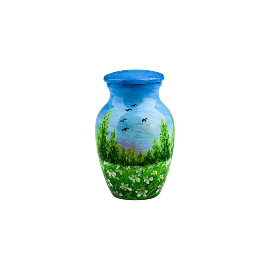 Field of Daisies Keepsake Mini Urn