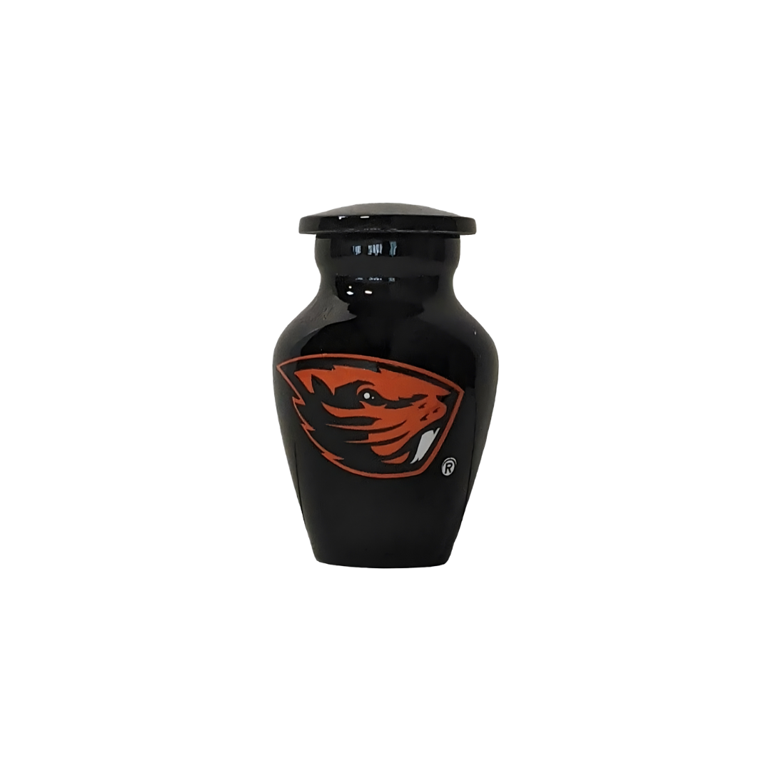 OSU Black Keepsake Mini Urn Mini Urn