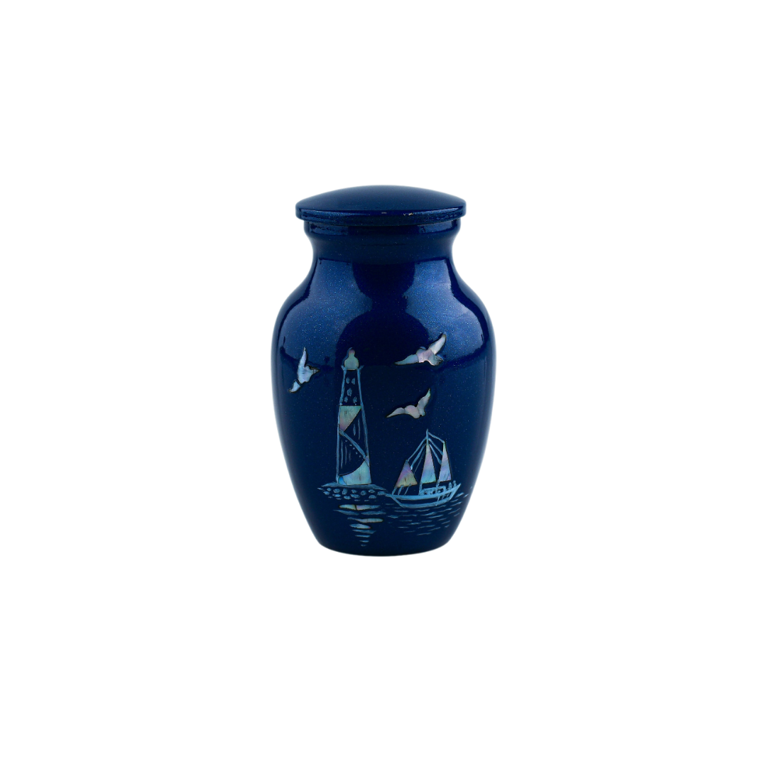 MOP Lighthouse Keepsake Mini Urn