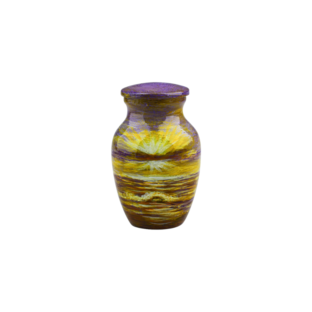 Ocean Sunrise Keepsake Mini Urn