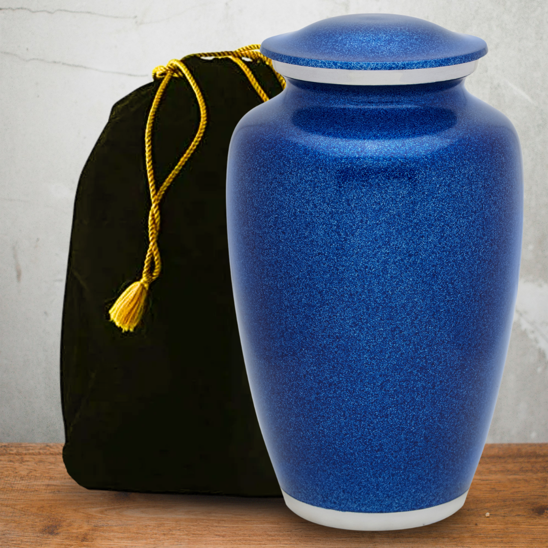 Blue Pearl Adult Urn