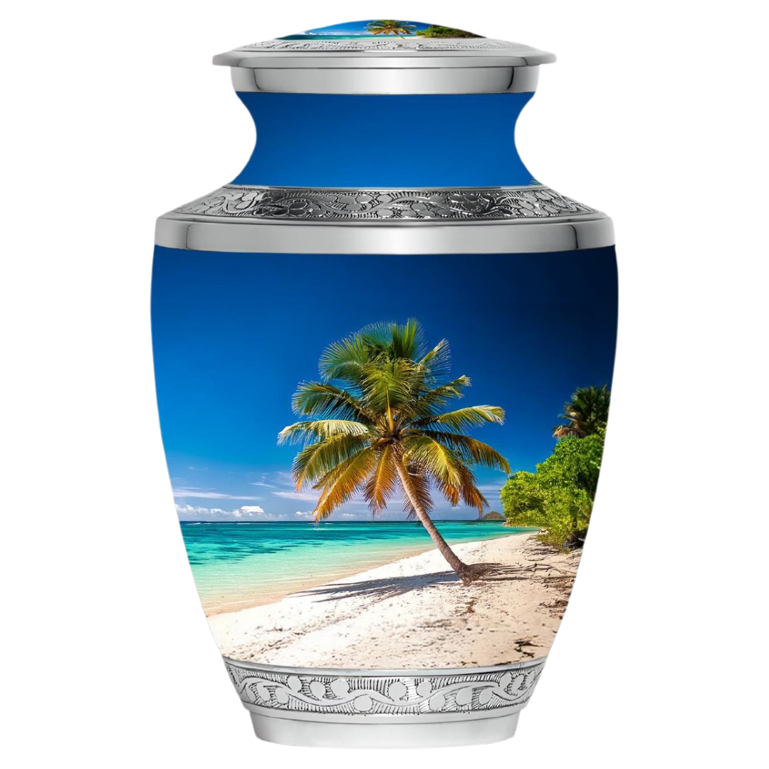 Beachside Paradise - Adult Cremation Urn