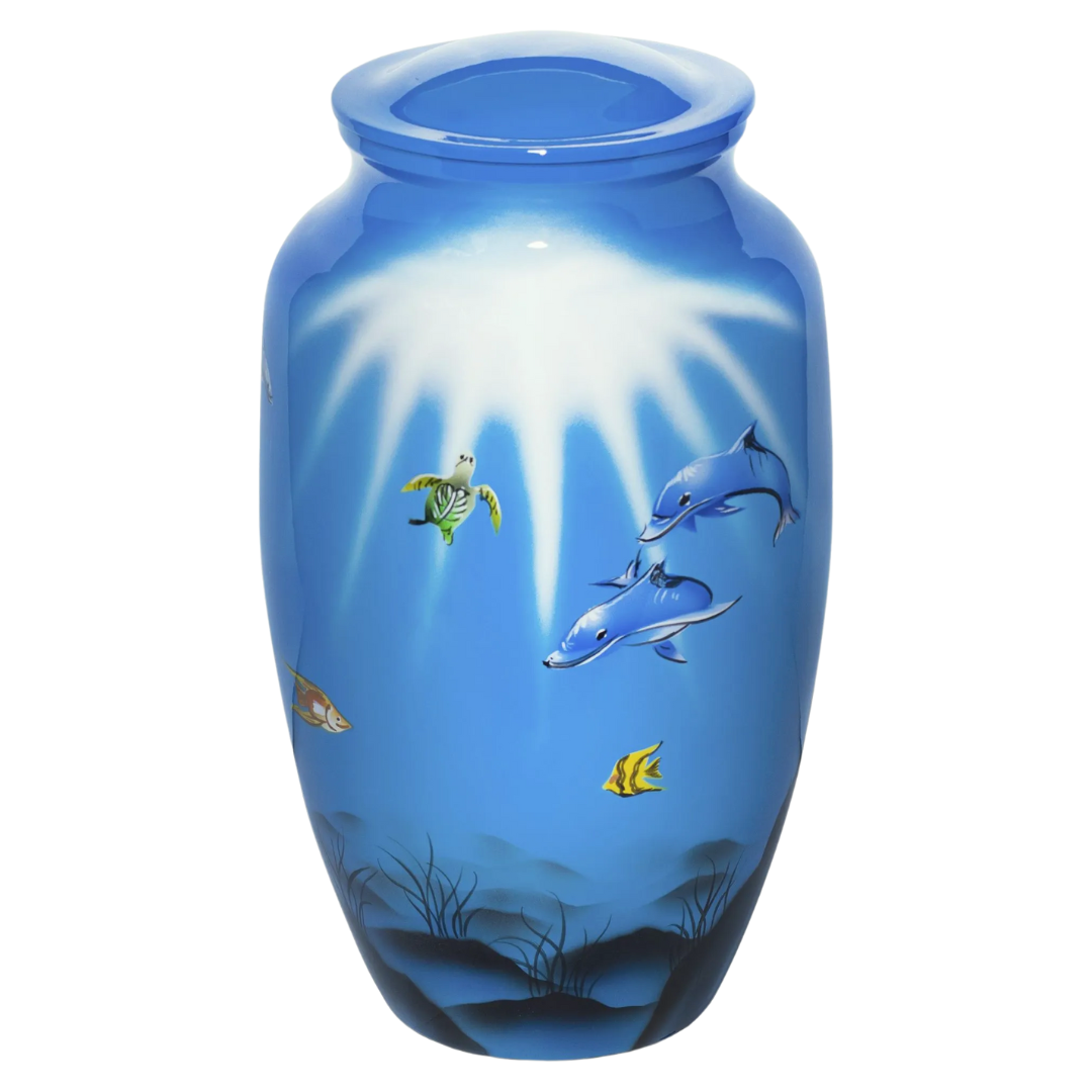 Deep Sea Wonder Adult Cremation Urn