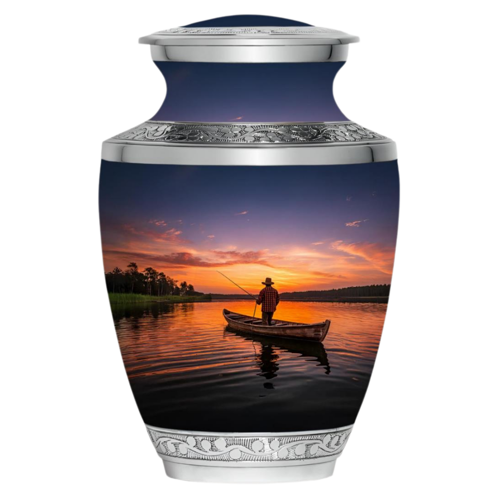Fisherman - Adult Cremation Urn