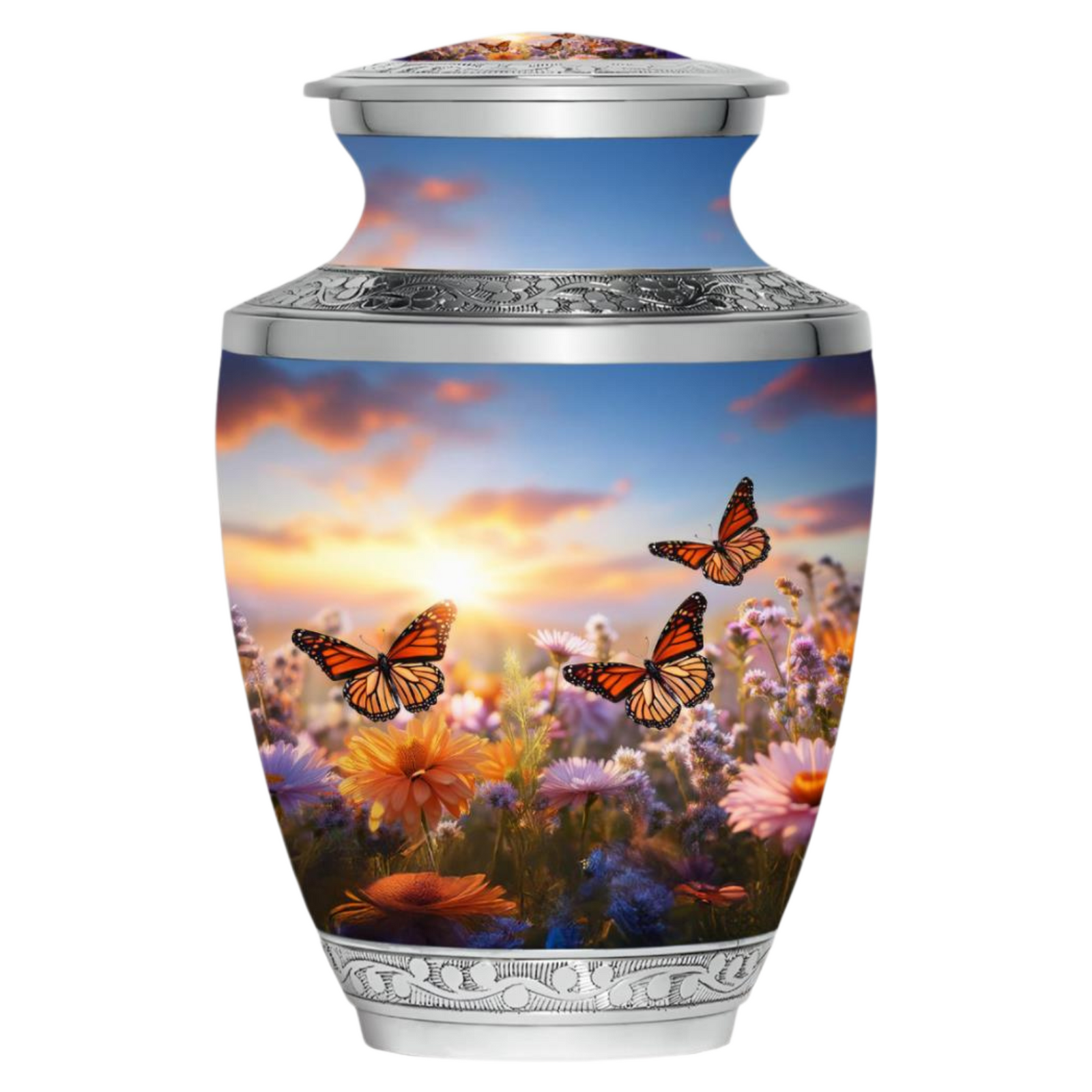 Butterflies - Adult Cremation Urn