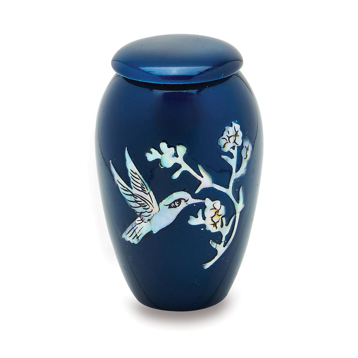 Blue Hummingbird Token Urn
