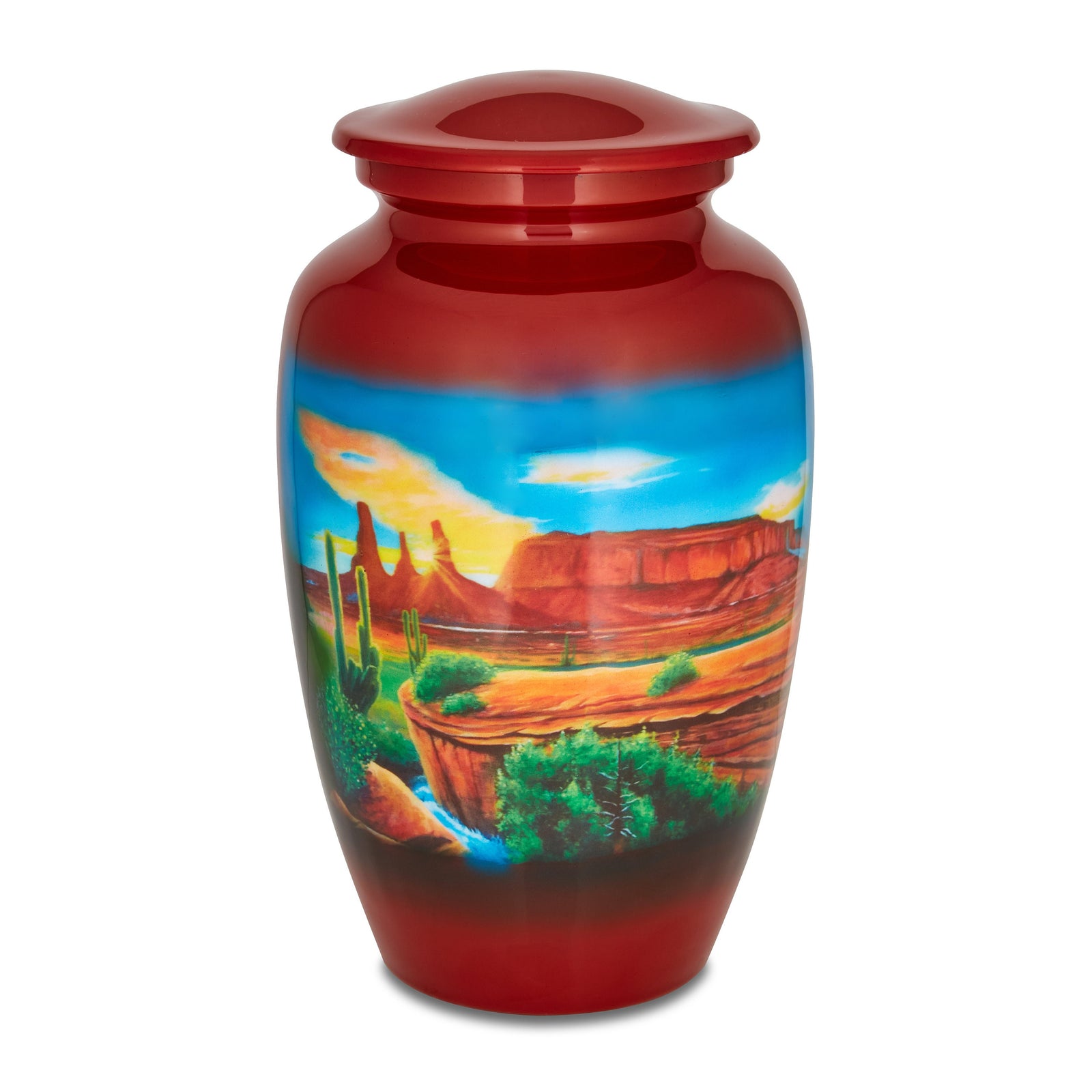 Sonoran Desert Adult Urn - Urn for Ashes - Cremation Urns for human ashes female