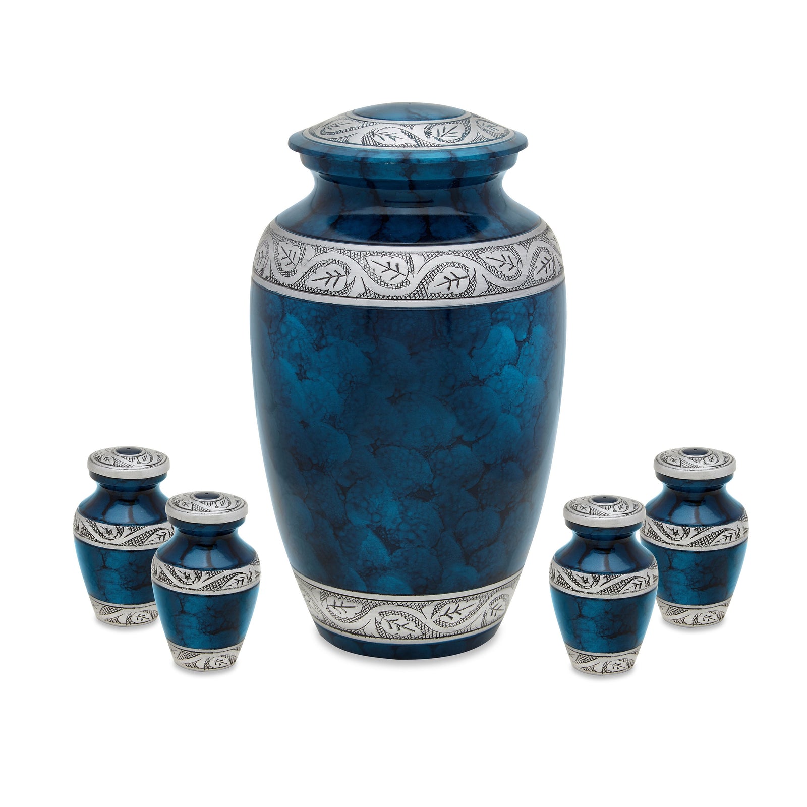 Middleton Blue Adult with 4 token urns