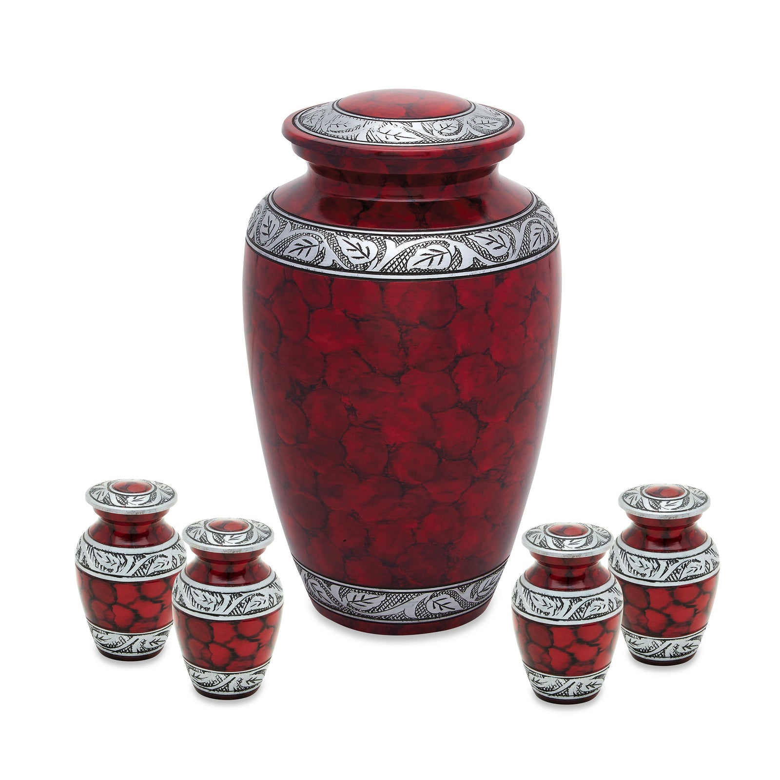 Middleton Royal Red Adult with 4 token urns