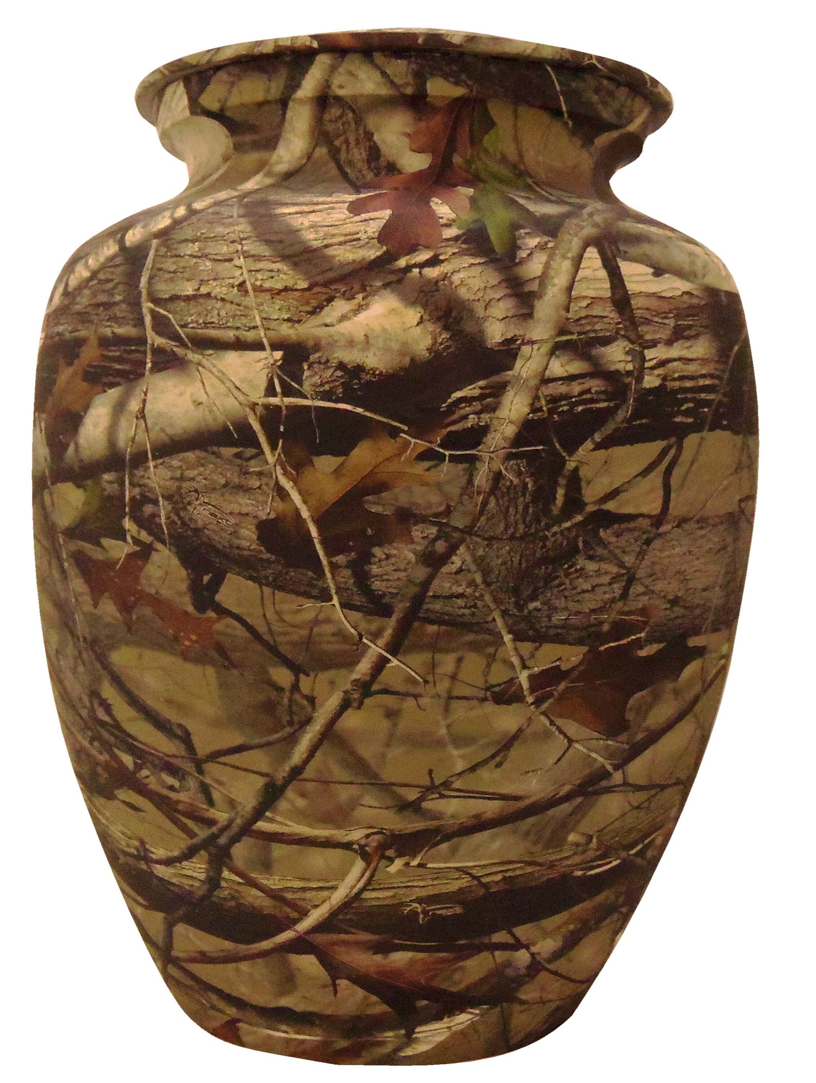 Woodland Camo Plus Size Adult Urn