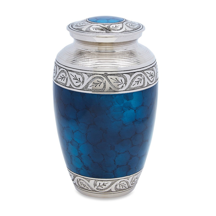 Grecian Blue Adult Urn