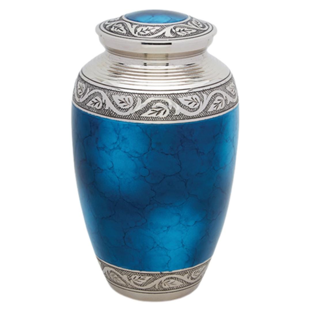 Mediterranean Mystic Blue Adult Urn