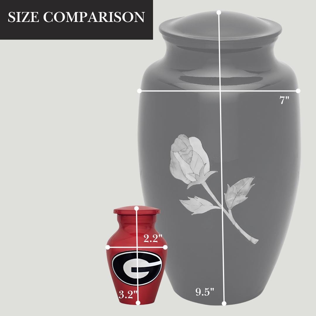 UGA Red Token Urn