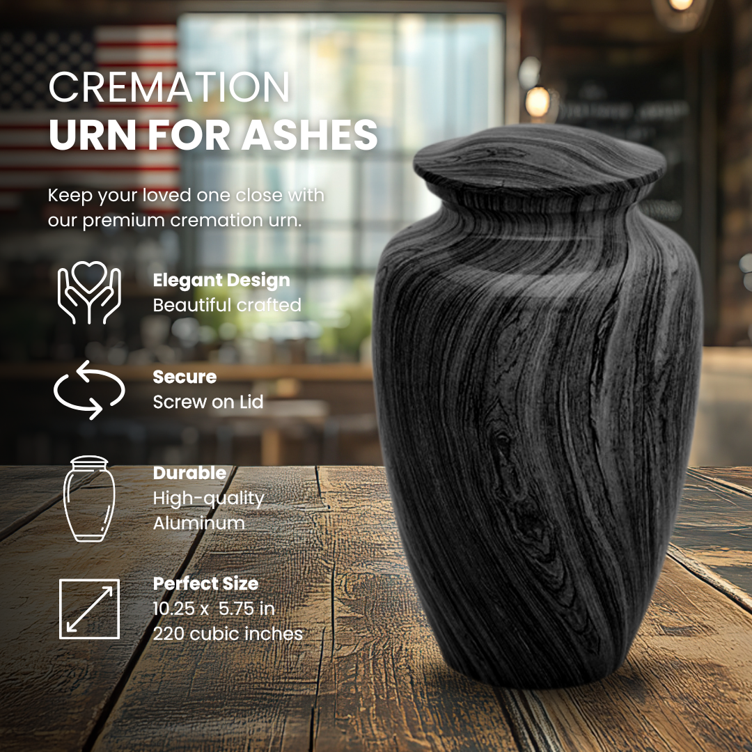 Monaco Walnut Adult Urn