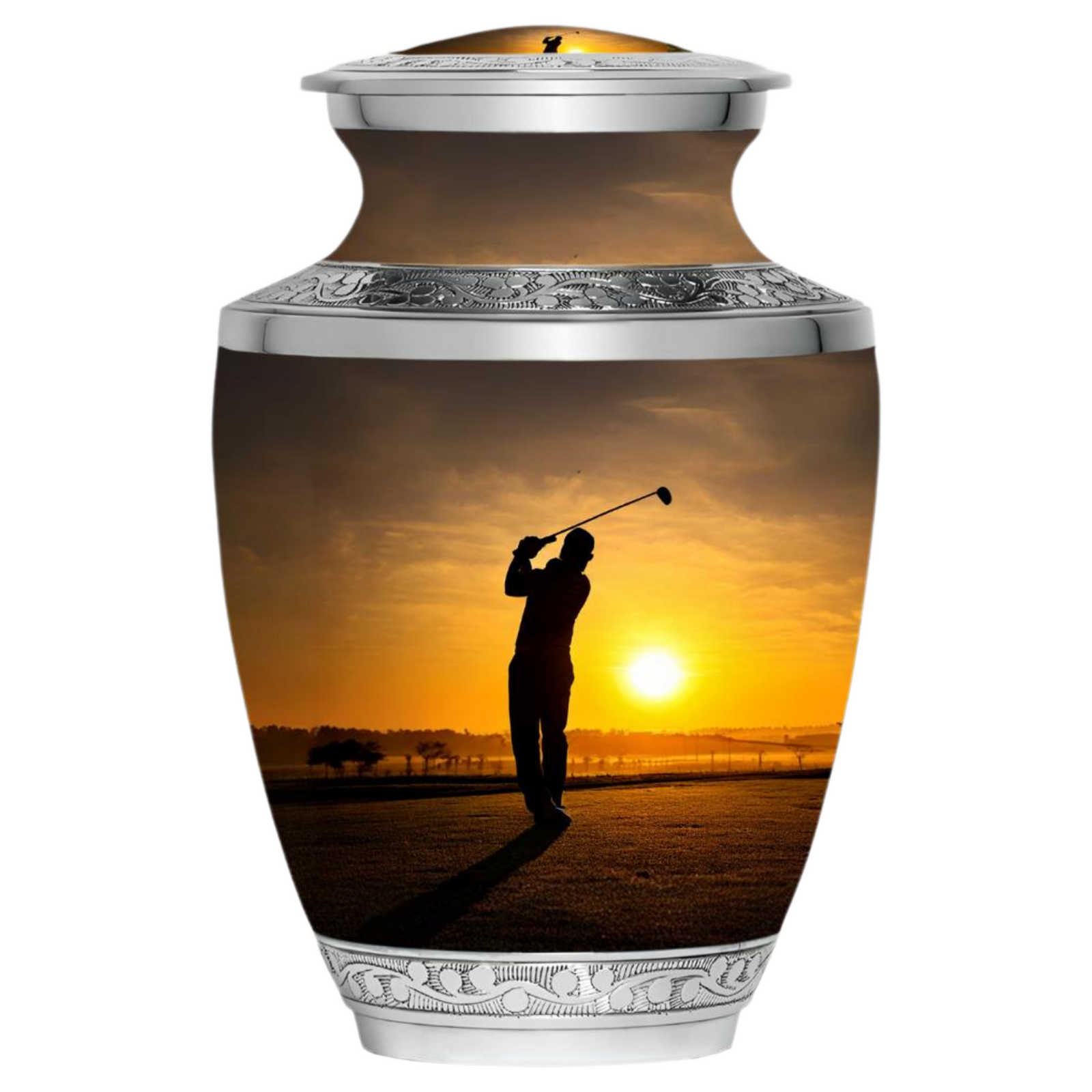 Golfer - Adult Cremation Urn