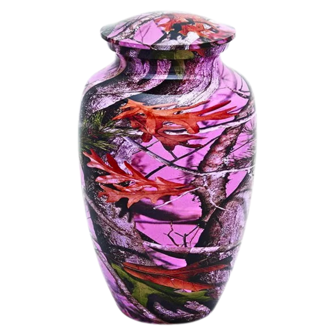 Pink Camo Adult Urn