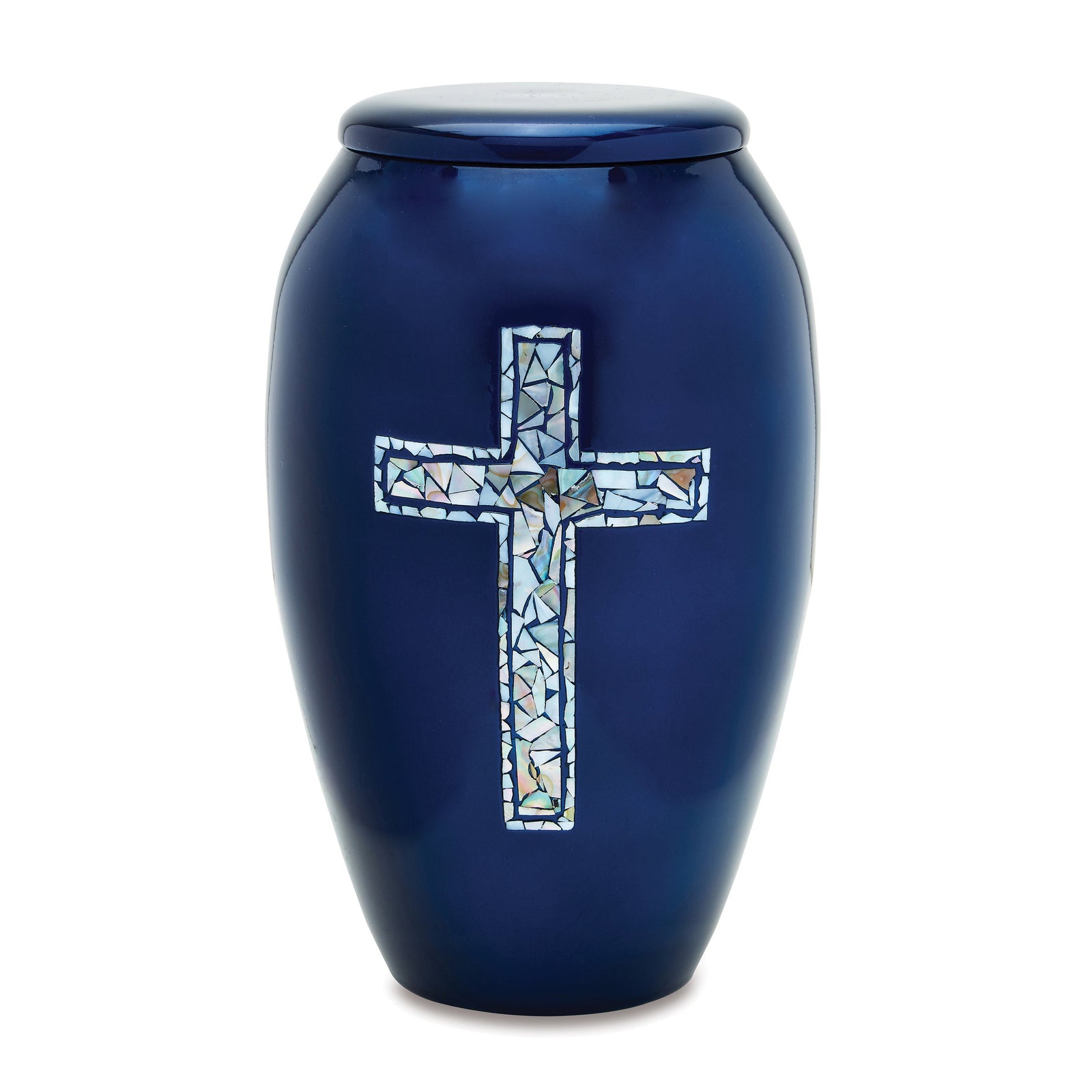 Blue Cross Adult Urn