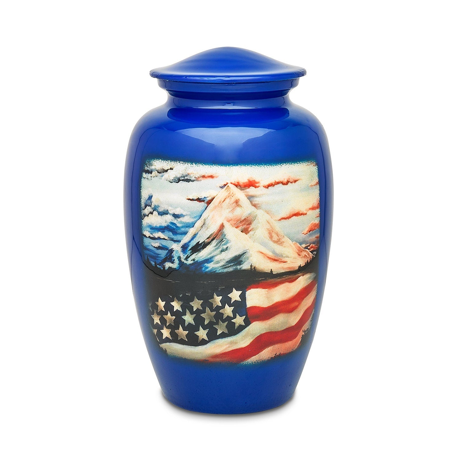 Blue Patriots Peak Adult Urn