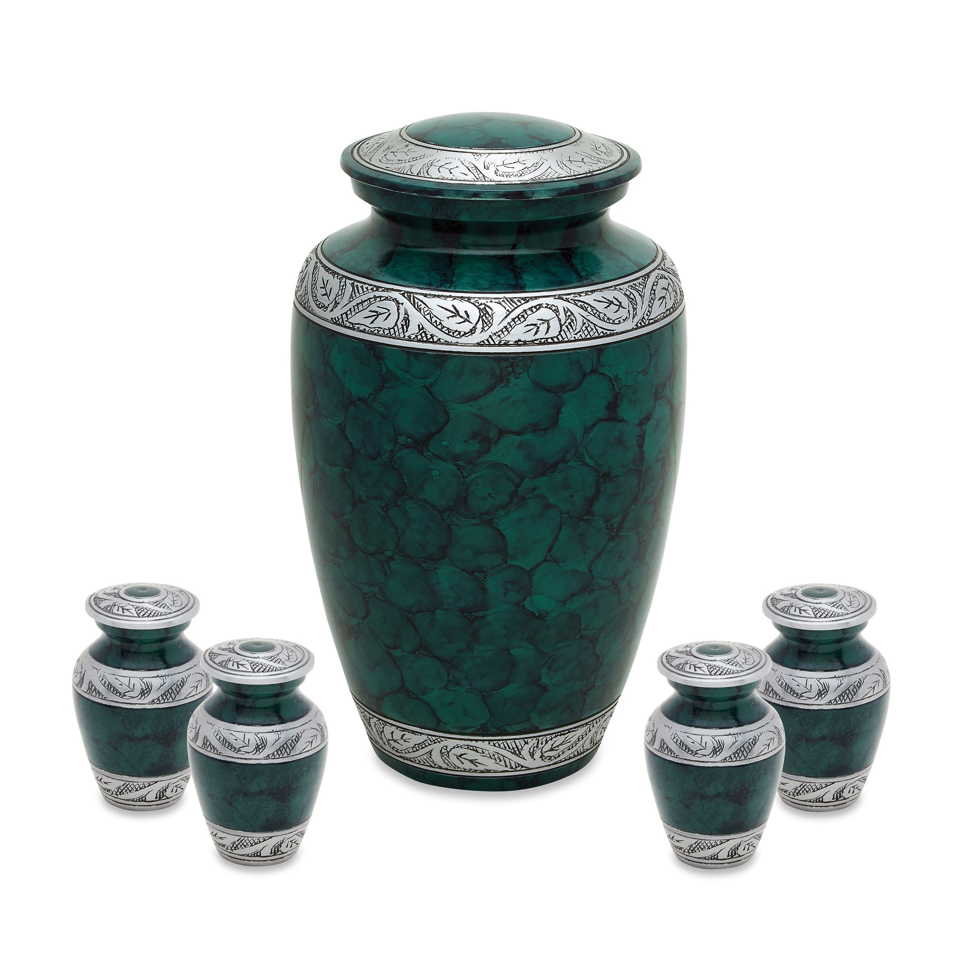 Middleton Royal Green Adult with 4 token urns