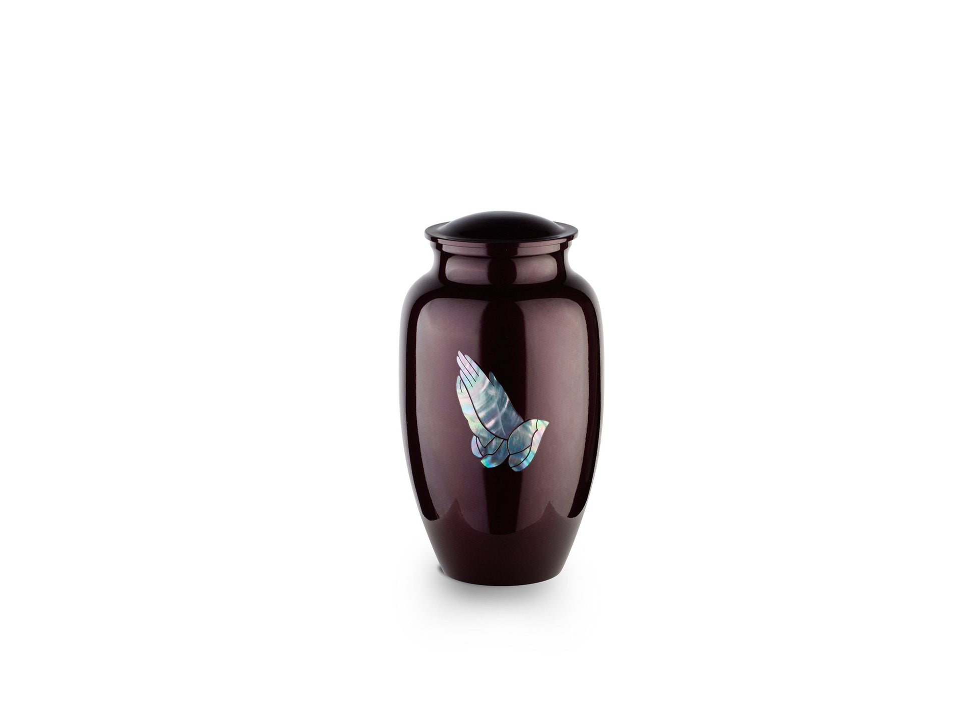 Praying Hands - Adult Cremation Urn For Ashes - Mother of Pearl