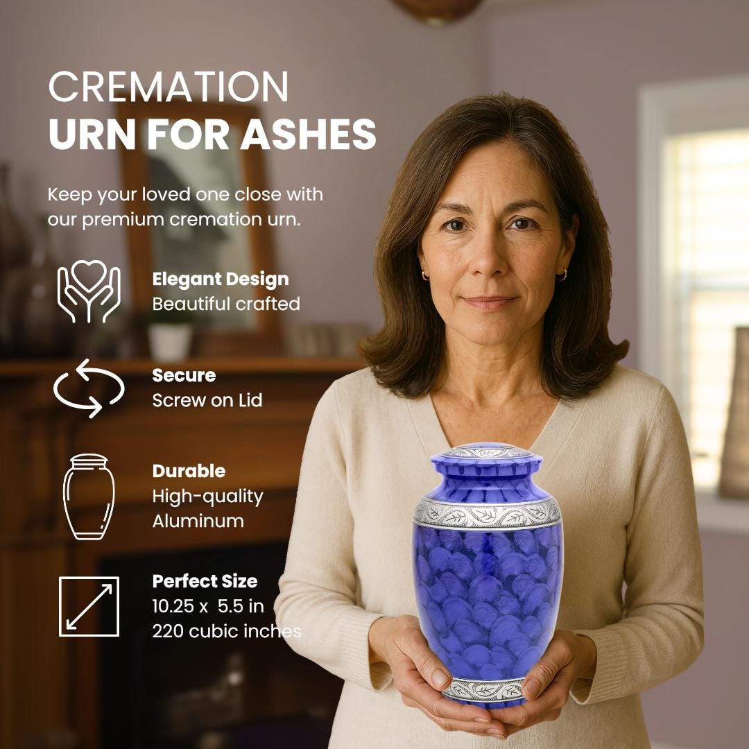 Middleton Royal Purple Adult Urn